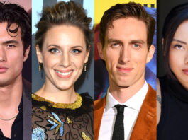 Charles Melton, Jessie Mueller, Dustin Ingram and Levy Tran