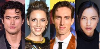 Charles Melton, Jessie Mueller, Dustin Ingram and Levy Tran