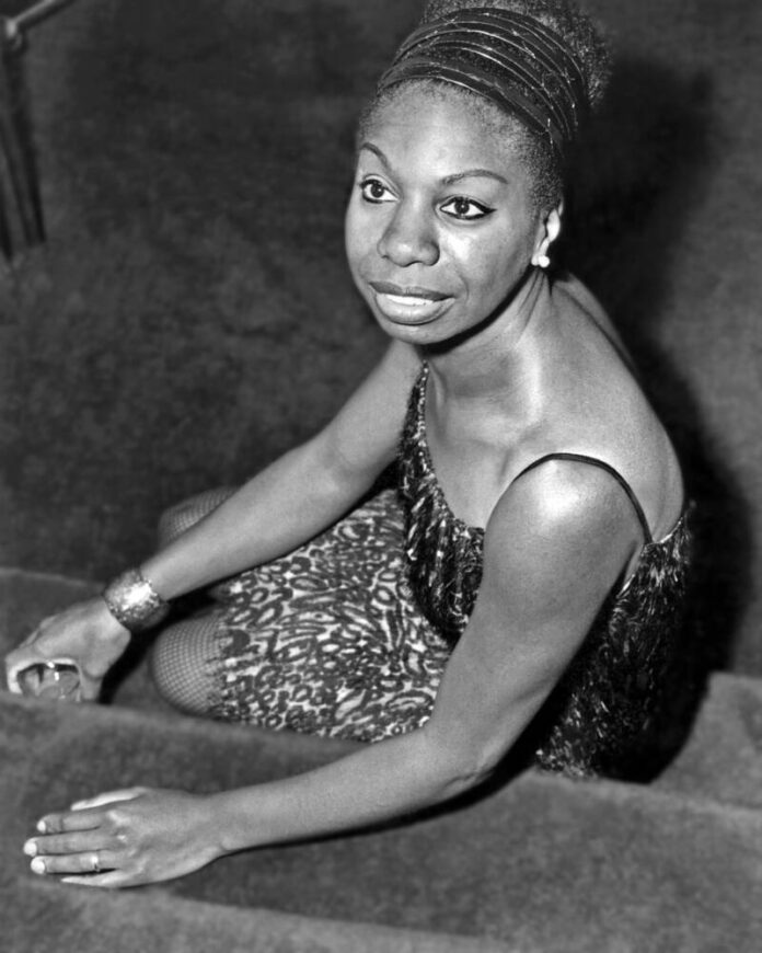 Nina Simone. London, 1967 (b/w photo)