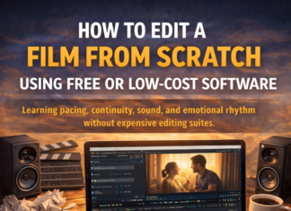 How to Edit a Film From Scratch Using Free or Low-Cost Software